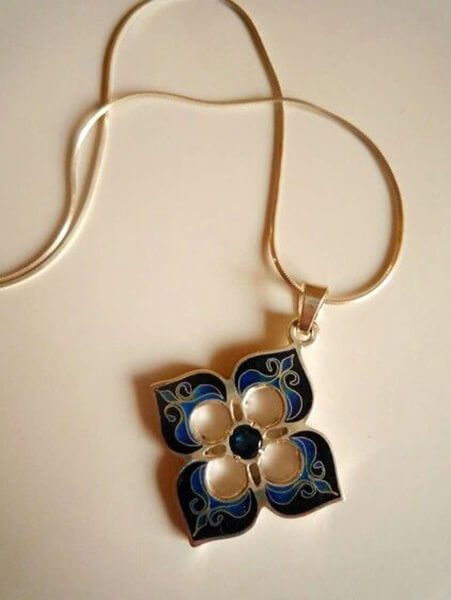 Enamel Pendant