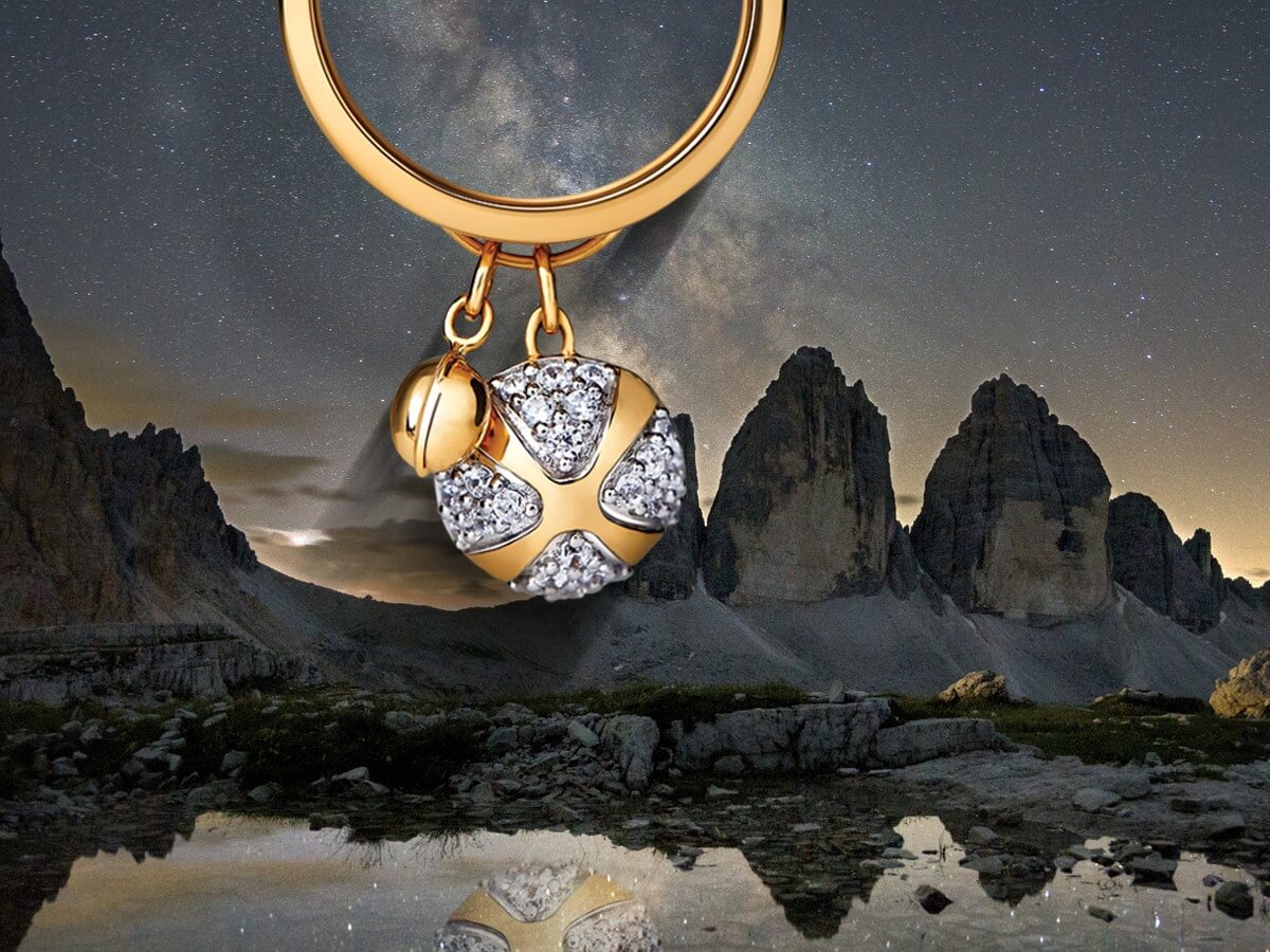 18K Real Gold Rings Desiger Jewelry