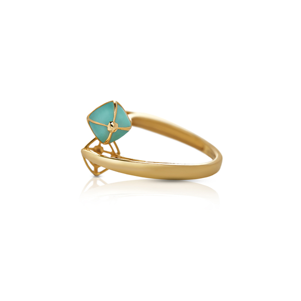 18 Karat Yellow Gold Ring