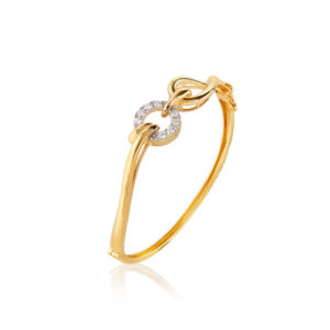 18k Gold Interlinked Bracelet