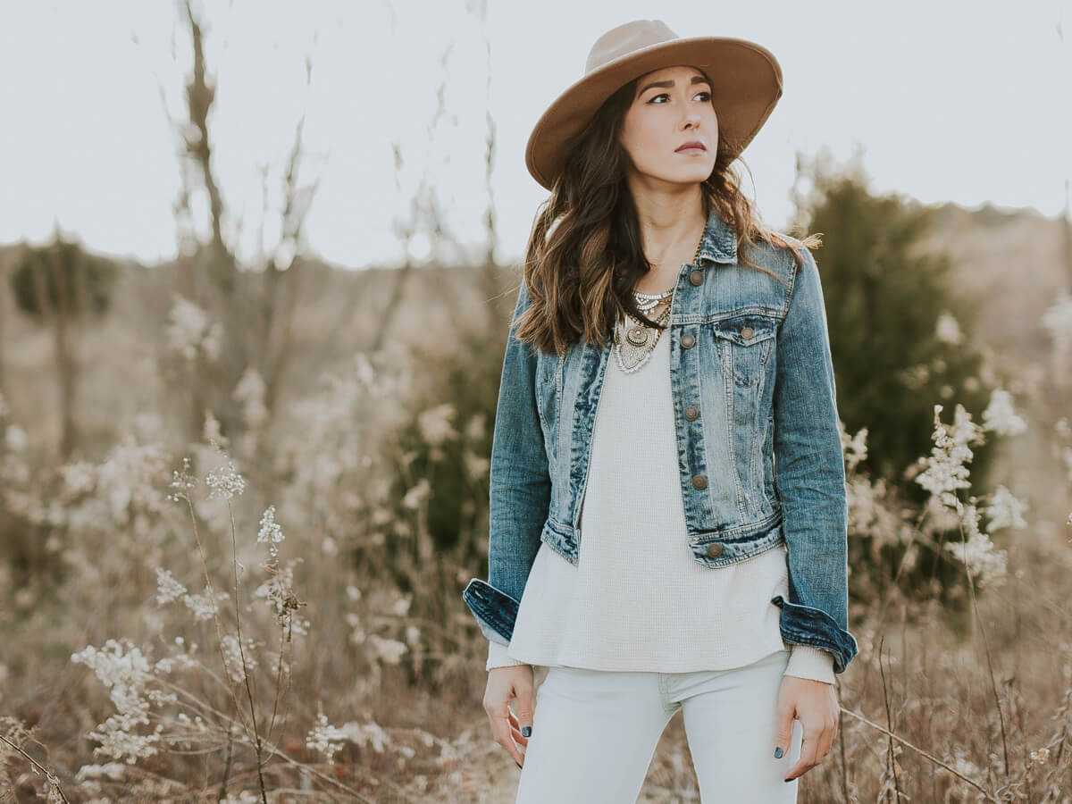 Sustainable fashion outfit