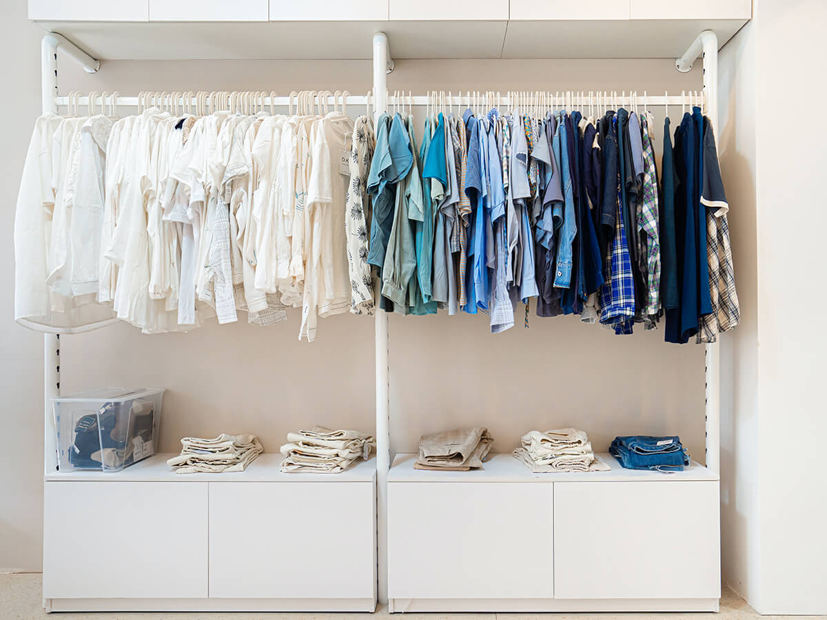 Organised Closet full of latest fashion